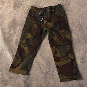 Polo by Ralph Lauren Green and Brown Casual Cargo Bottoms
